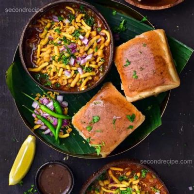  Misal Pav: Ein würziges Fest für die Sinne - eine kulinarische Reise durch den Schmelztiegel der indischen Geschmäcker!